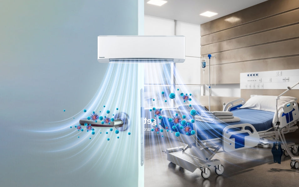 Panasonic Nanoe X Technology Presentation In Hospital Bed Room