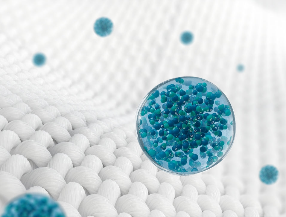 Nanoe X Technology Showcasing Small Particles