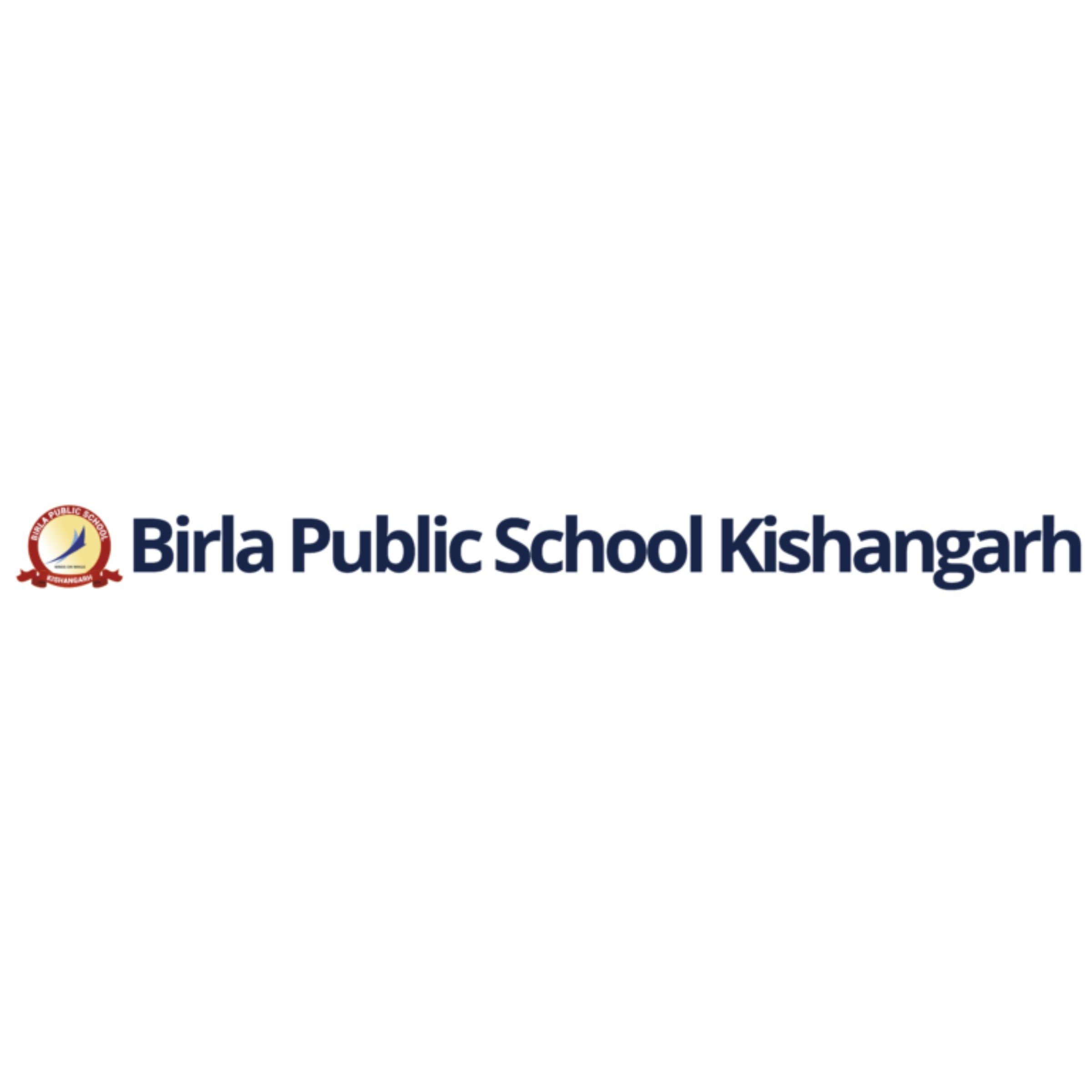 birla public school kishangarh logo