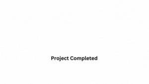 500+ Project completed animated GIF