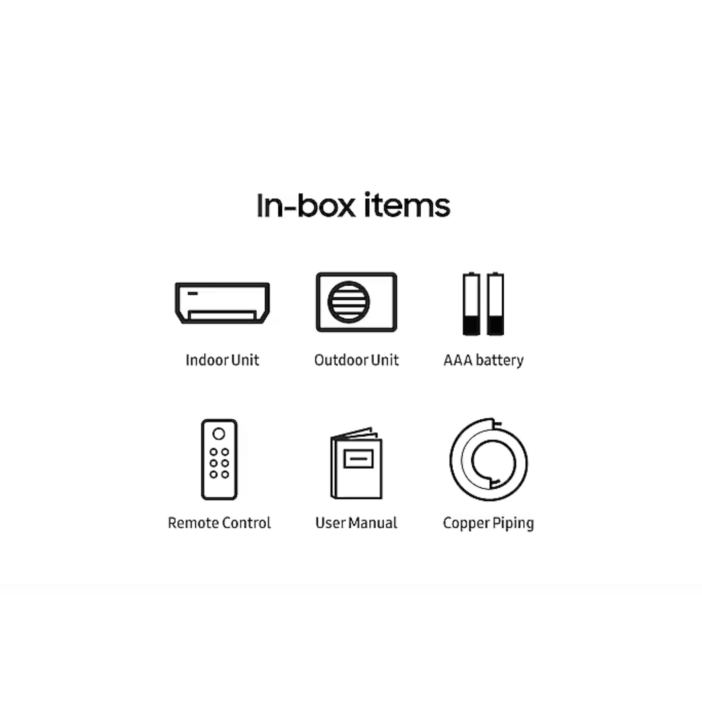 Split ac box contains details