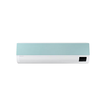 Samsung WindFree Light Blue Color Panel Split AC Indoor Unit Front View