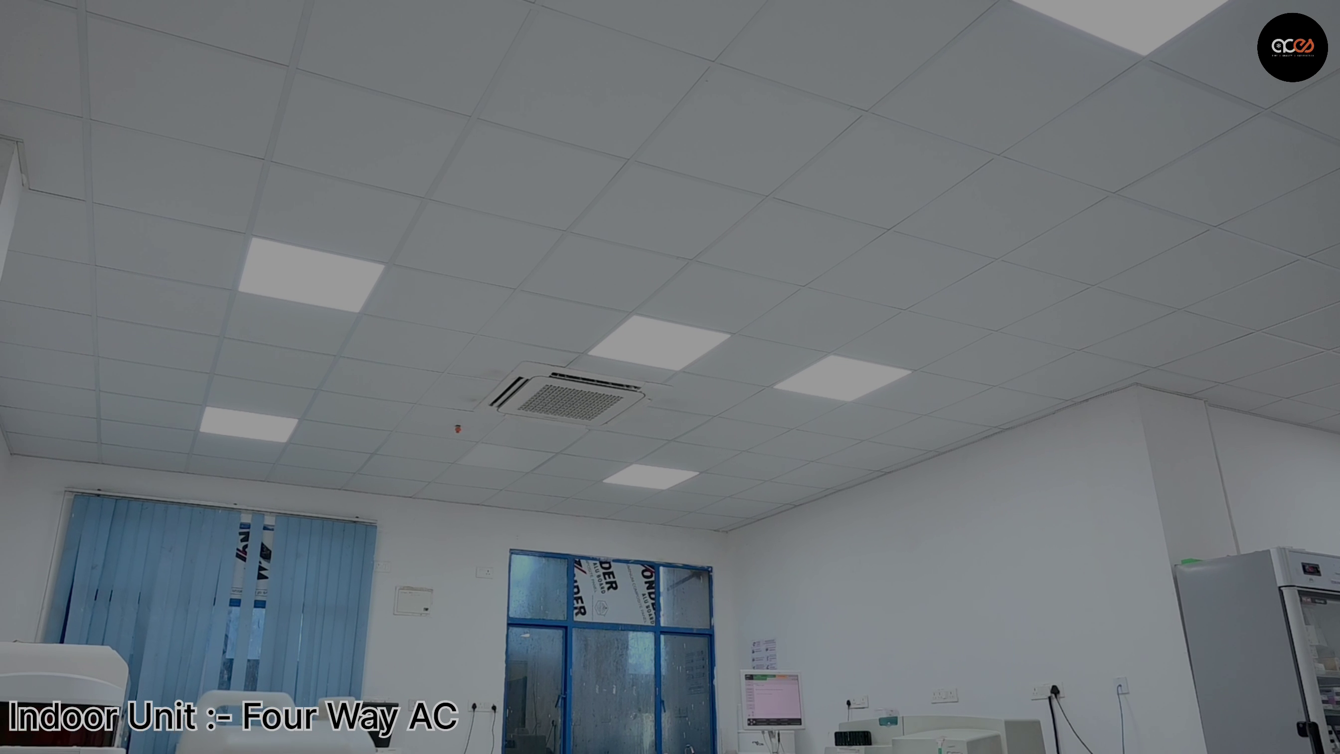 Samsung 4Way Cassette AC Installed in NIMS Hospital by ACES